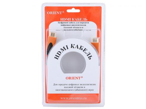 Кабель Orient R3018 V1.3 HDMI - HDMI 1.8м Кабель Orient R3018 V1.3 HDMI - HDMI 1.8м