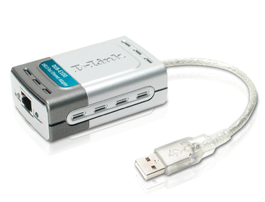  DUB-E100 Сетевой адаптер с 1 портом 10/100Base-TX для шины USB 2.0