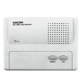 KOCOM KIC-300S - Вызывная панель для аудиодомофона 
