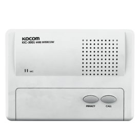 KOCOM KIC-300S - Вызывная панель для аудиодомофона KOCOM KIC-300S - Вызывная панель для аудиодомофона
