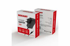Блок питания REXANT 12 В 12 Вт 1 А разъем 5.5х2.1 200-012-3 Блок питания REXANT 12 В 12 Вт 1 А разъем 5.5х2.1 200-012-3