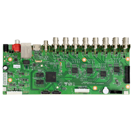 16ch 1080N AHD DVR Board  AHB8016T-LM