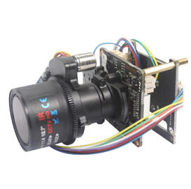 5.0M Black light illumination H.265 AI Autofocal IP Camera Module  IVG-85X50PYA-AF-2812